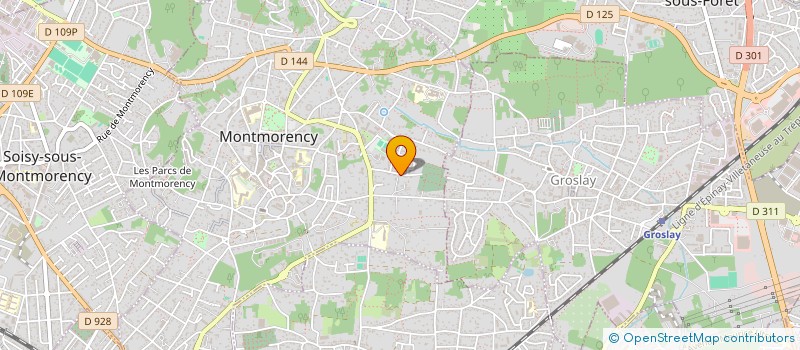 localisation de l'entreprise SCI MICLAEL  MONTMORENCY