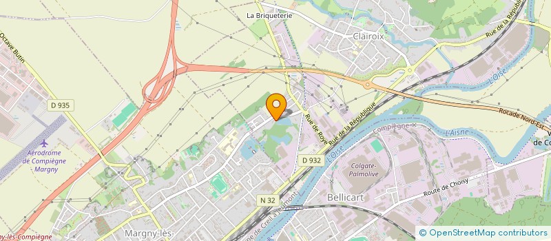 localisation de l'entreprise SCI MICLAU  CLAIROIX