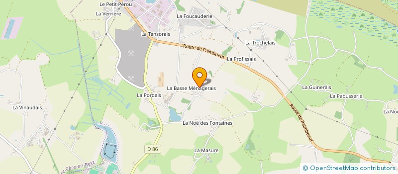 localisation de l'entreprise SCI MICLAURE  SAINT-VIAUD