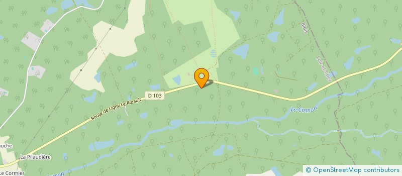 localisation de l'entreprise SCI MICLEVIPA  LA FERTE-SAINT-CYR