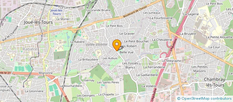 localisation de l'entreprise SCI MICLO  CHAMBRAY-LES-TOURS