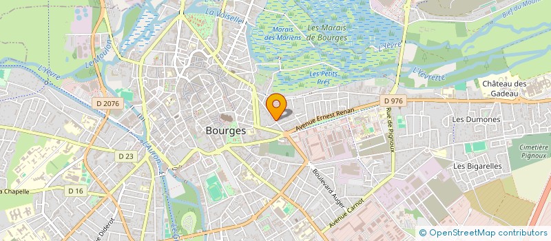 localisation de l'entreprise SCI MICLO  BOURGES