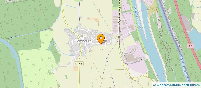 localisation de l'entreprise SCI MICLO  HOMBOURG