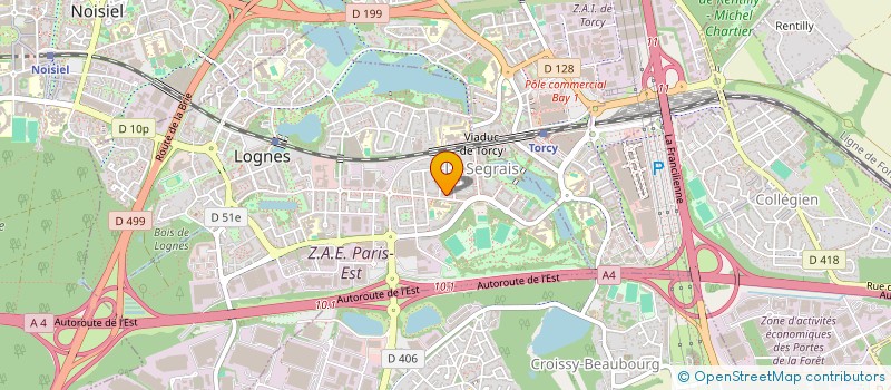 localisation de l'entreprise SCI MICLUC à LOGNES