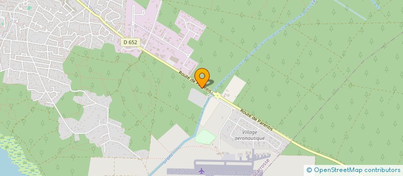 localisation de l'entreprise SCI MICOS  BISCARROSSE