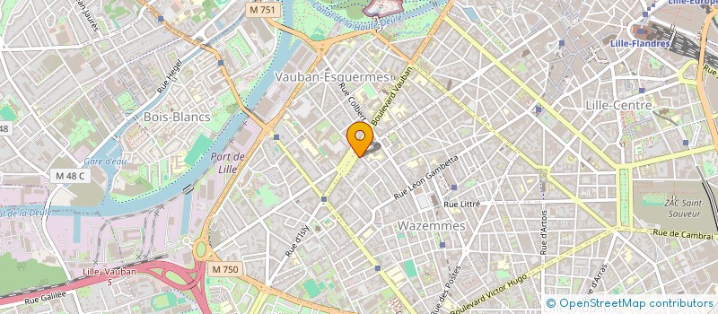 localisation de l'entreprise SCI MICRIPAMAR à LILLE