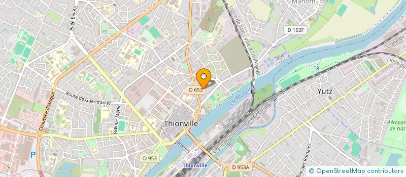 localisation de l'entreprise SCI MICRO à THIONVILLE