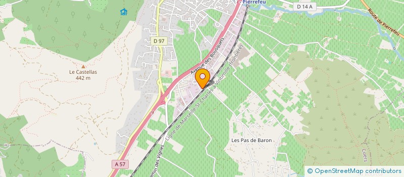 localisation de l'entreprise SCI MICROLOG à CUERS