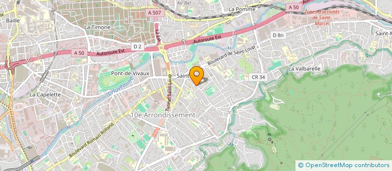 localisation de l'entreprise SCI MICSAND à MARSEILLE 10EME
