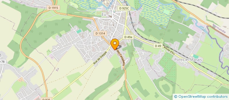 localisation de l'entreprise SCI MIDAFI  EU