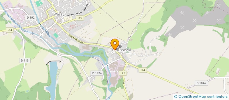 localisation de l'entreprise SCI MIDDERZOT à VAUX-SUR-BLAISE