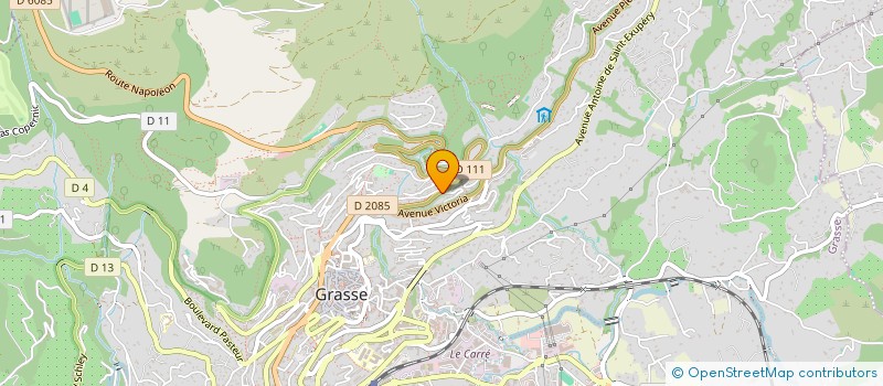 localisation de l'entreprise SCI MIDEAL à GRASSE