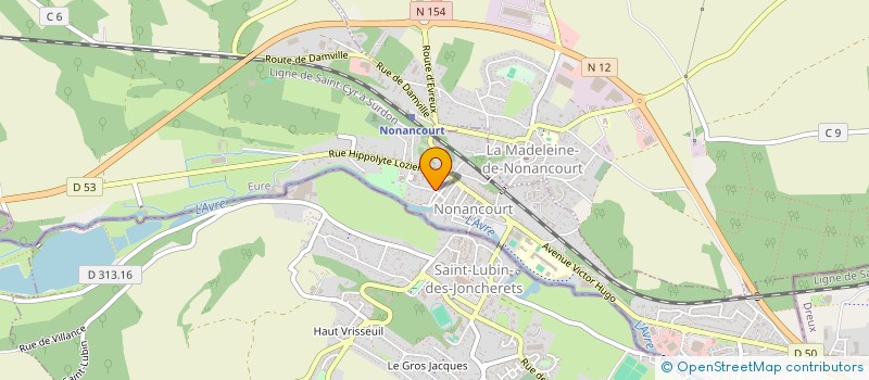 localisation de l'entreprise SCI MIDELTO  NONANCOURT