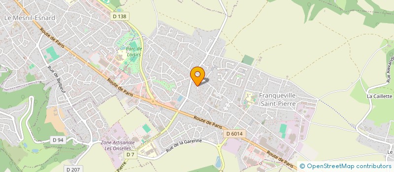 localisation de l'entreprise SCI MIDEY-BENOIST  FRANQUEVILLE-SAINT-PIERRE