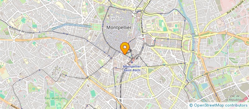 localisation de l'entreprise SCI MIDI IMMOBILIER à MONTPELLIER