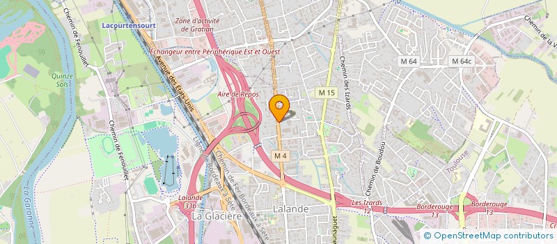 localisation de l'entreprise SCI MIDI-INVEST à TOULOUSE