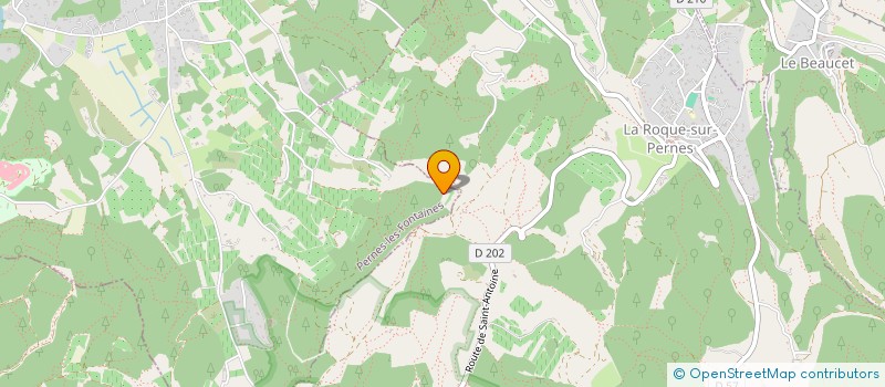 localisation de l'entreprise SCI MIDI INVESTISSEMENTS à PERNES-LES-FONTAINES
