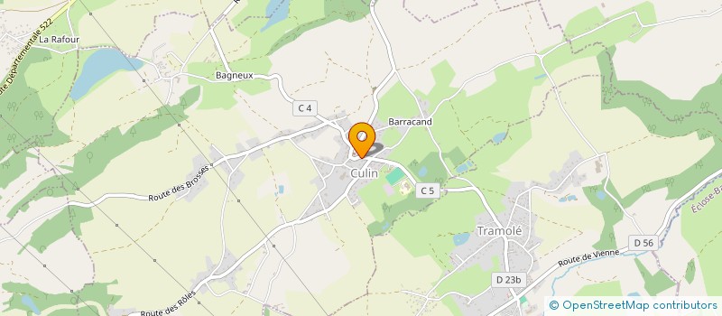 localisation de l'entreprise SCI MIDI MOINS QUART  CULIN