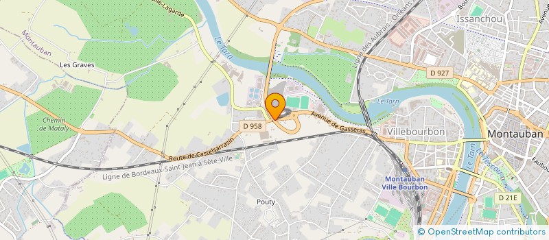 localisation de l'entreprise SCI MIDI PYRENEES IMMOBILIER  MONTAUBAN