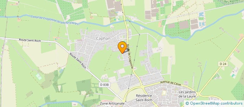 localisation de l'entreprise SCI MIDICRAU  ARLES