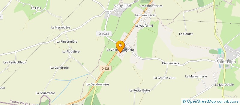 localisation de l'entreprise SCI MIDIROFLO à SAINT-ELIPH