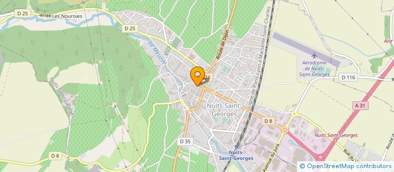 localisation de l'entreprise SCI MIDO à NUITS-SAINT-GEORGES