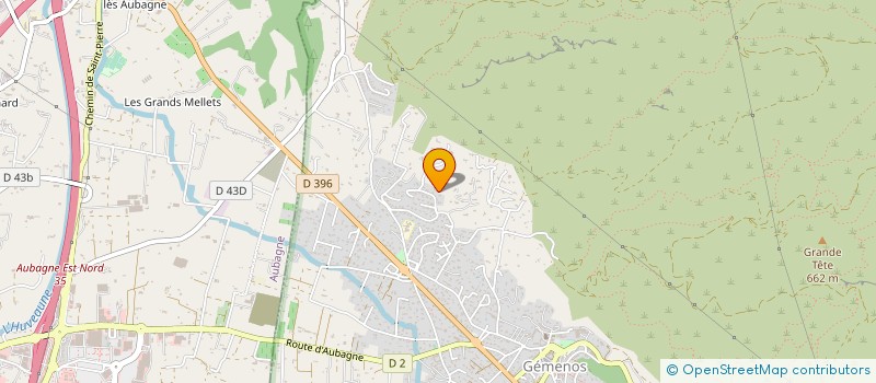 localisation de l'entreprise SCI MIDO  GEMENOS