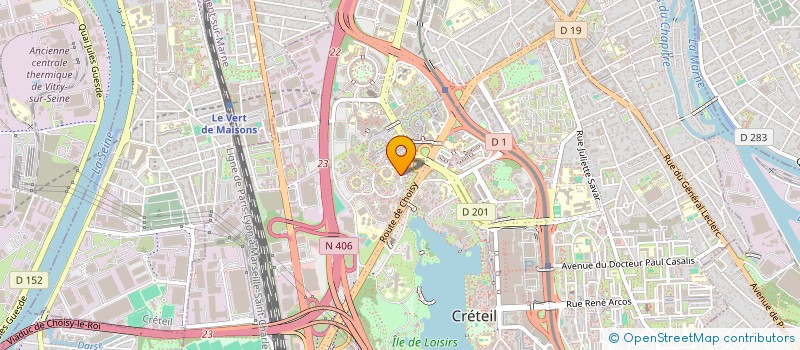 localisation de l'entreprise SCI MIDY à CRETEIL