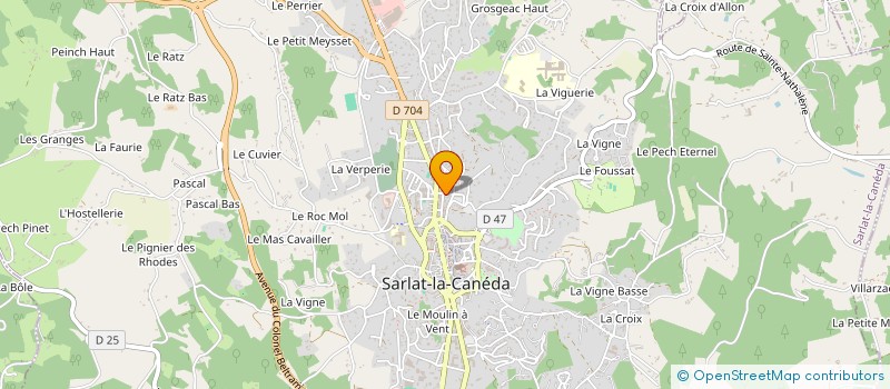 localisation de l'entreprise SCI MIE à SARLAT-LA-CANEDA