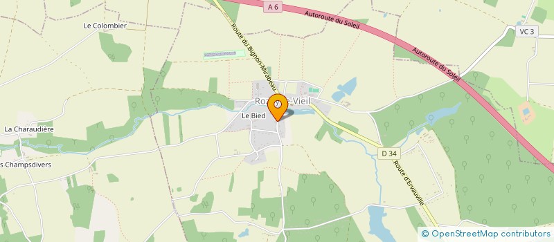 localisation de l'entreprise SCI MIEL à ROZOY-LE-VIEIL