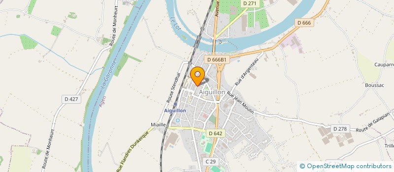 localisation de l'entreprise SCI MIEL à AIGUILLON