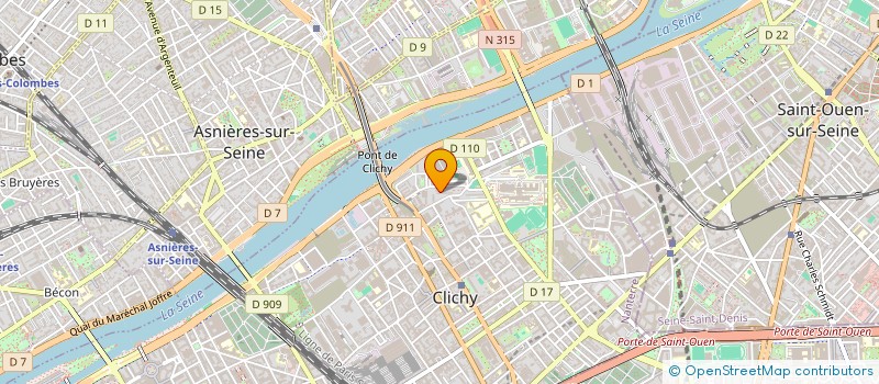 localisation de l'entreprise SCI MIEL à CLICHY