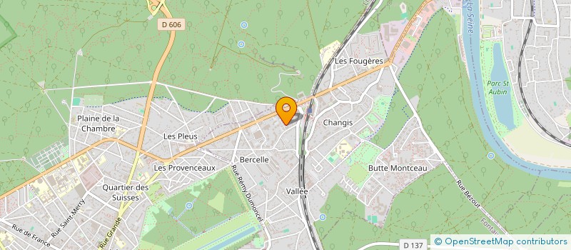 localisation de l'entreprise SCI MIEL  AVON