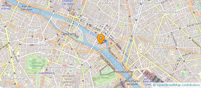 localisation de l'entreprise SCI MIEL  PARIS