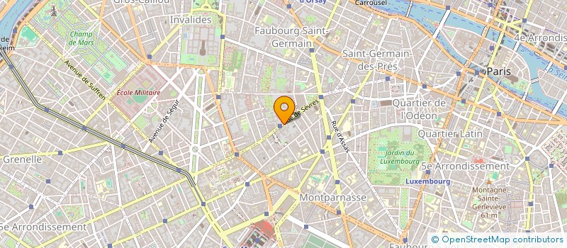 localisation de l'entreprise SCI MIELANDRE  PARIS