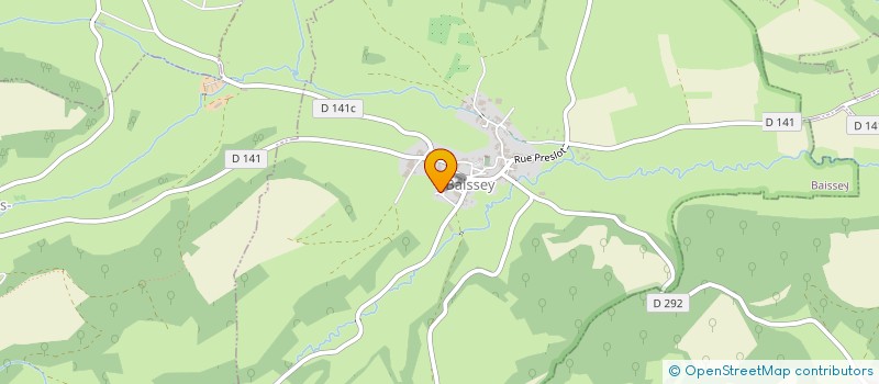 localisation de l'entreprise SCI MIELLE à BAISSEY