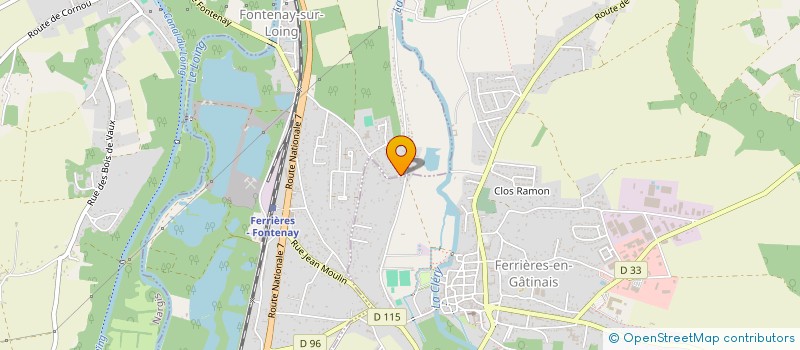 localisation de l'entreprise SCI MIERAN  FONTENAY-SUR-LOING