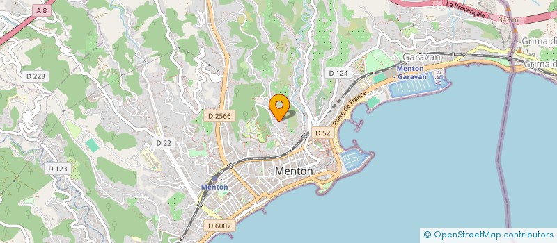 localisation de l'entreprise SCI MIERCZUK à MENTON