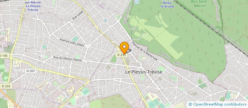 localisation de l'entreprise SCI MIEUX ETRE  LE PLESSIS-TREVISE