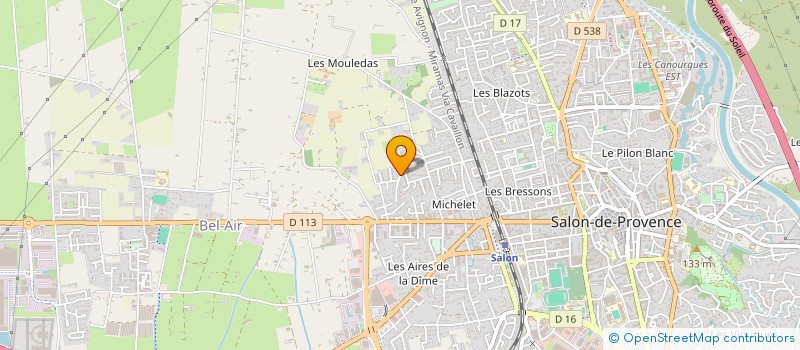 localisation de l'entreprise SCI MIFADEM  SALON-DE-PROVENCE