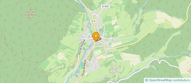 localisation de l'entreprise SCI MIFER  LEMBACH