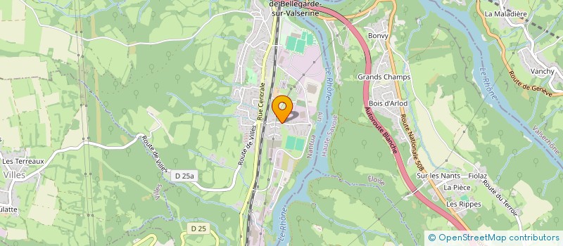 localisation de l'entreprise SCI MIFFLY à VALSERHONE