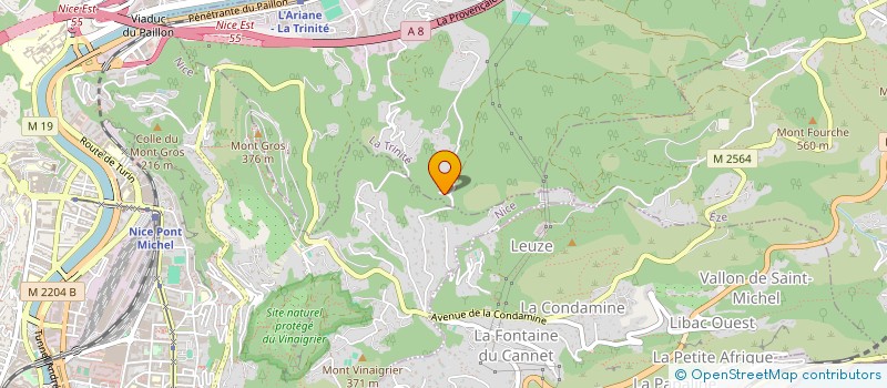localisation de l'entreprise SCI MIFIG à LA TRINITE
