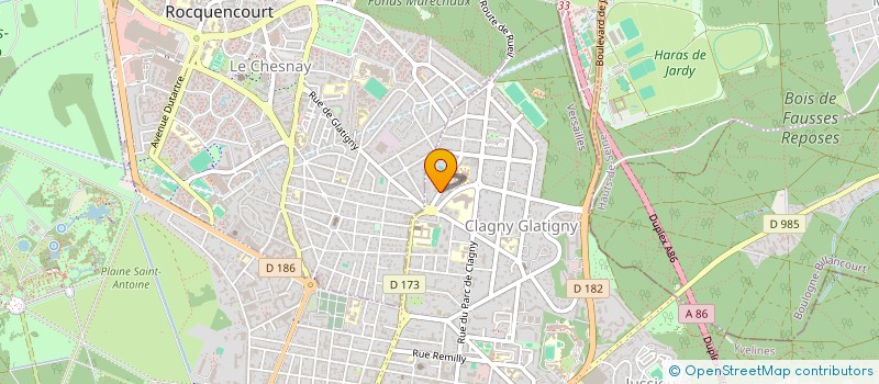 localisation de l'entreprise SCI MIFLO à VERSAILLES
