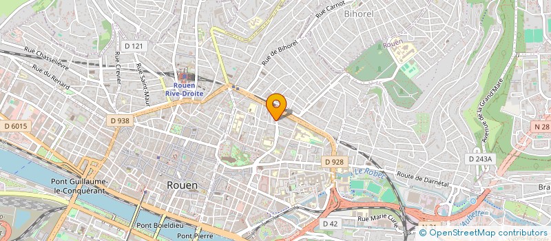 localisation de l'entreprise SCI MIFLO à ROUEN