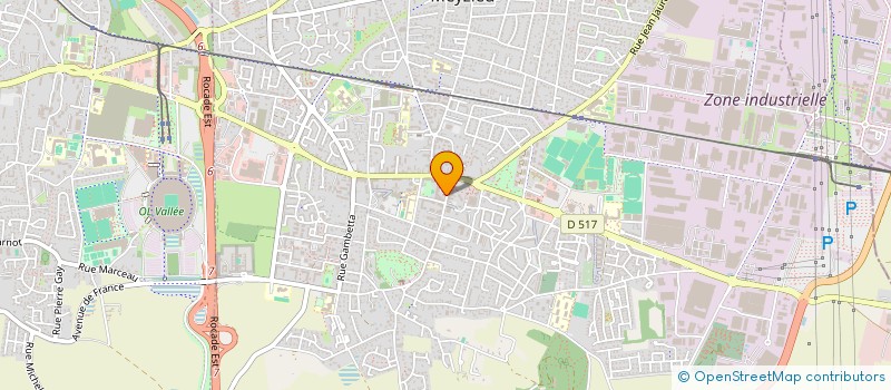 localisation de l'entreprise SCI MIFORLANE  MEYZIEU