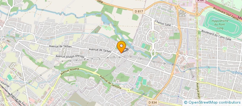 localisation de l'entreprise SCI MIGA-FRE  LESCAR