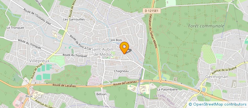 localisation de l'entreprise SCI MIGAMI  SAINT-AUBIN-DE-MEDOC