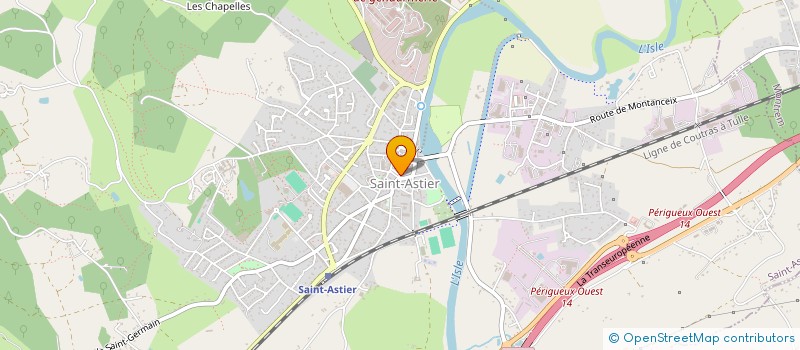 localisation de l'entreprise SCI MIGCAT  SAINT-ASTIER