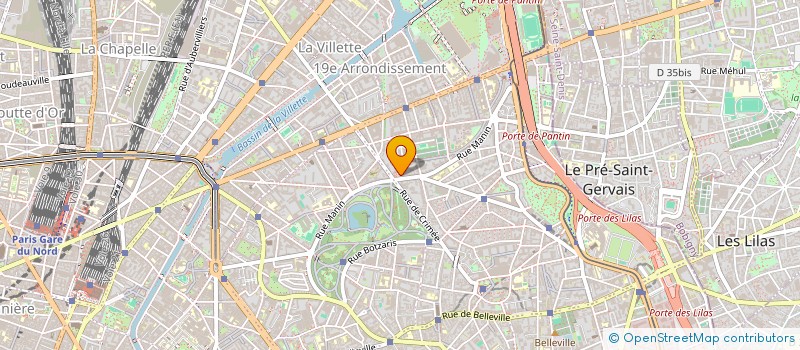 localisation de l'entreprise SCI MIGDAL BAROUKH à PARIS